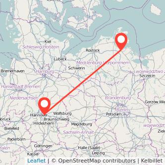 Lehrte Greifswald Mitfahrgelegenheit Karte