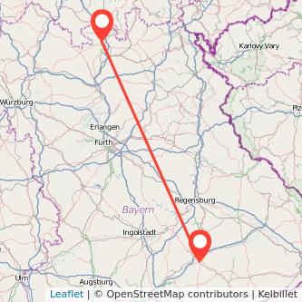 Landshut Coburg Mitfahrgelegenheit Karte