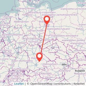 Landshut Berlin Mitfahrgelegenheit Karte