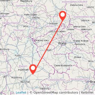 Landshut Bautzen Mitfahrgelegenheit Karte