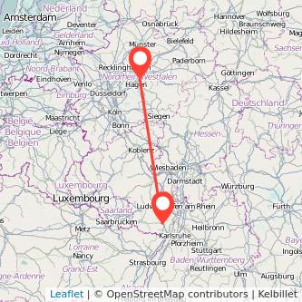 Landau in der Pfalz Schwerte Mitfahrgelegenheit Karte