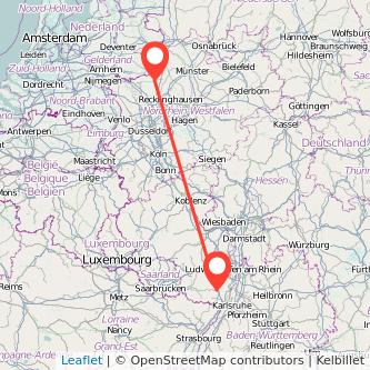 Landau in der Pfalz Borken Mitfahrgelegenheit Karte