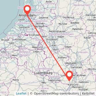 Landau in der Pfalz Amsterdam Mitfahrgelegenheit Karte