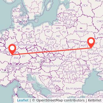 Landau in der Pfalz Kiew Mitfahrgelegenheit Karte
