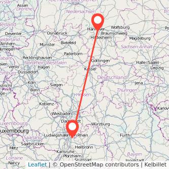 Laatzen Heidelberg Mitfahrgelegenheit Karte