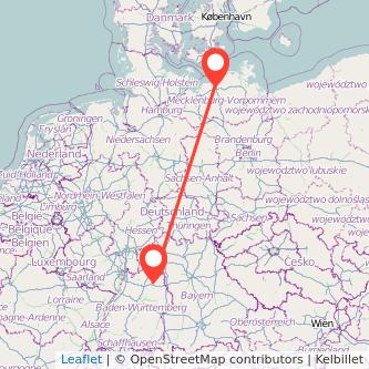 Künzelsau Rostock Mitfahrgelegenheit Karte