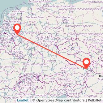 Krefeld Wien Mitfahrgelegenheit Karte