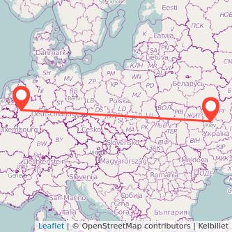 Krefeld Kiew Mitfahrgelegenheit Karte
