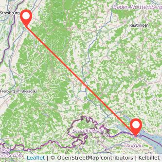 Konstanz Offenburg Mitfahrgelegenheit Karte