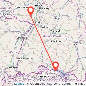 Konstanz Landau in der Pfalz Mitfahrgelegenheit Karte