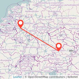 Köln Wels Mitfahrgelegenheit Karte