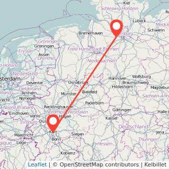 Köln Buxtehude Mitfahrgelegenheit Karte