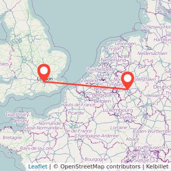 Cologne Sutton train map