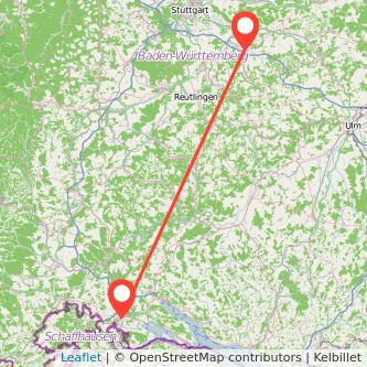 Kirchheim unter Teck Singen Bus Karte