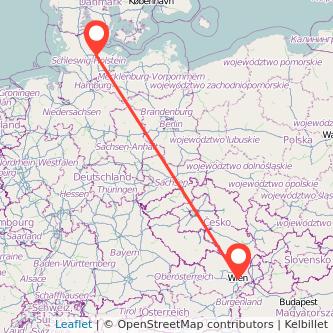 Kiel Wien Mitfahrgelegenheit Karte