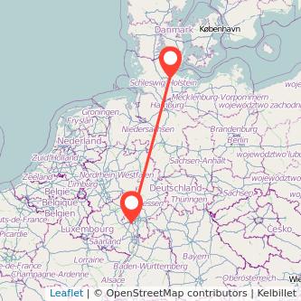 Kiel Mainz Mitfahrgelegenheit Karte