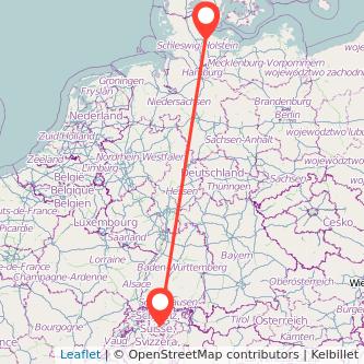 Kiel Luzern Mitfahrgelegenheit Karte