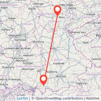 Kempten Weimar Mitfahrgelegenheit Karte