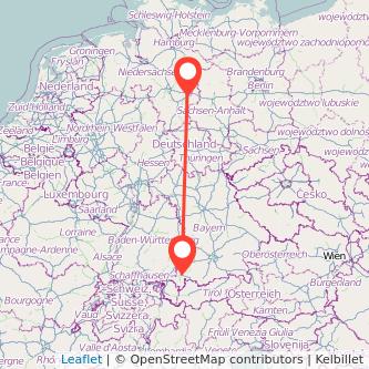 Kempten Braunschweig Mitfahrgelegenheit Karte