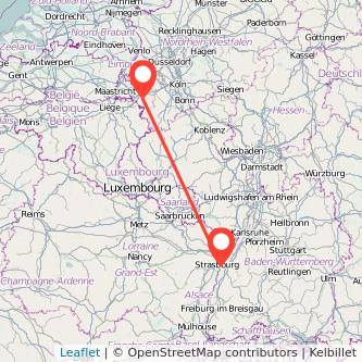 Kehl Stolberg Mitfahrgelegenheit Karte