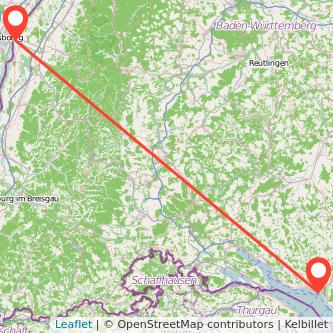 Kehl Friedrichshafen Bahn Karte