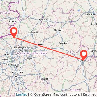 Kassel Borken Mitfahrgelegenheit Karte