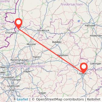 Kassel Bad Bentheim Bahn Karte