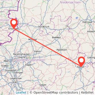 Kassel Enschede Mitfahrgelegenheit Karte