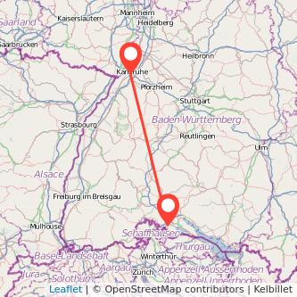 Karlsruhe Singen Mitfahrgelegenheit Karte