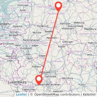 Kaiserslautern Verden Bahn Karte