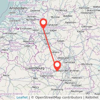 Kaiserslautern Duisburg Mitfahrgelegenheit Karte