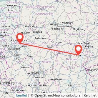 Jena Bochum Mitfahrgelegenheit Karte
