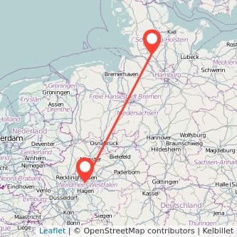 Itzehoe Dortmund Mitfahrgelegenheit Karte