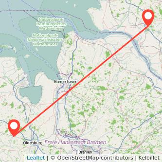 Itzehoe Bad Zwischenahn Bahn Karte