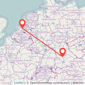 Ingolstadt Rotterdam Mitfahrgelegenheit Karte