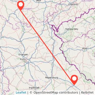 Ilmenau Deggendorf Mitfahrgelegenheit Karte