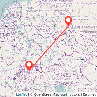 Hoyerswerda Luzern Mitfahrgelegenheit Karte