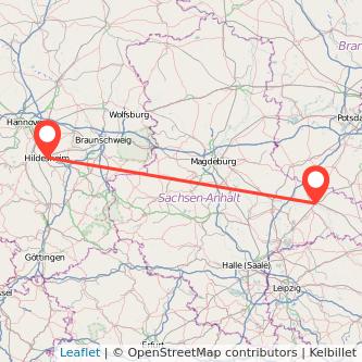 Hildesheim Lutherstadt Wittenberg Mitfahrgelegenheit Karte