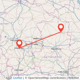 Hildesheim Stendal Mitfahrgelegenheit Karte