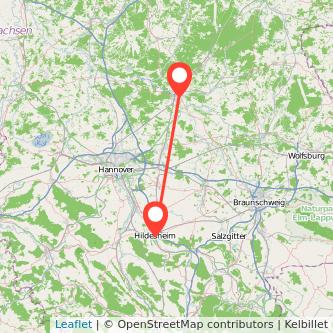 Hildesheim Celle Mitfahrgelegenheit Karte