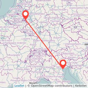 Herzogenrath Venedig Bahn Karte