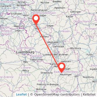 Herrenberg Köln Mitfahrgelegenheit Karte