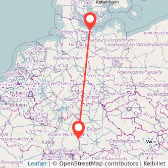 Heringsdorf Neu-Ulm Bahn Karte