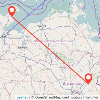 Heringsdorf Eberswalde Bahn Karte