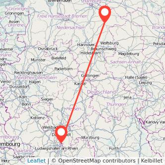 Heppenheim Uelzen Bahn Karte