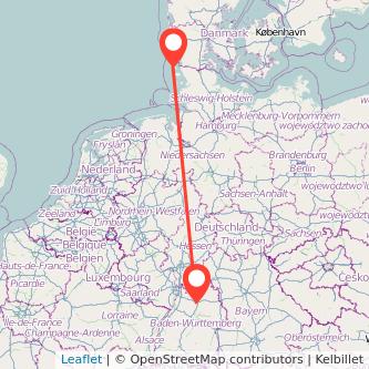 Heilbronn Westerland Bus Karte