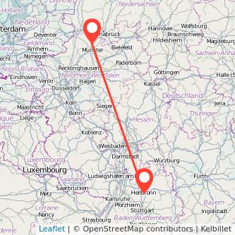 Heilbronn Greven Mitfahrgelegenheit Karte