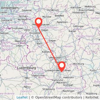 Heidelberg Essen Mitfahrgelegenheit Karte
