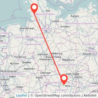 Heide Weimar Bahn Karte