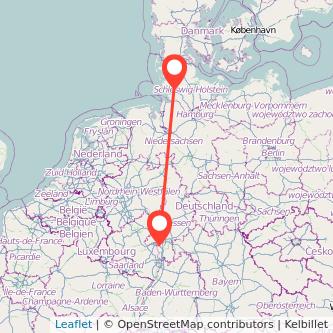 Heide Rüsselsheim Mitfahrgelegenheit Karte